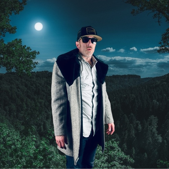 Campus Wool Tweed Blazer Coat with Faux Fur Collar – Men’s Size 40R - Picture 1 of 12